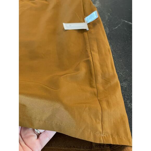 Ann Taylor LOFT Camel Tan wool A line skirt 2 - Picture 7 of 9